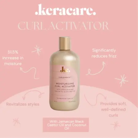 KeraCare Curlessence Moisturizing Curl Activator 355ml - 1